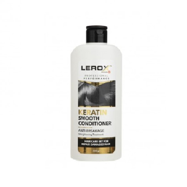 نرم کننده مو سر لروکس (Lerox) مدل Keratin مناسب موهای شکننده و آسیب دیده وزن 300 گرم