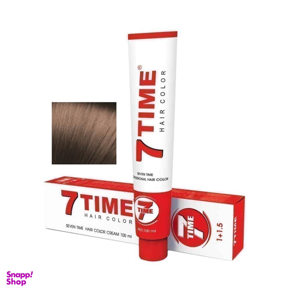 رنگ مو سون تایم (7Time) شماره A.6 رنگ بلوند خاکستری متوسط حجم 100 میلی‌لیتر