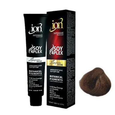 رنگ مو آیون (Ion) شماره 5.7 رنگ قهوه ای شکلاتی روشن حجم 120 میلی‌لیتر