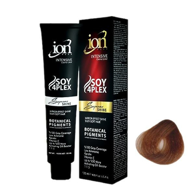 رنگ مو آیون (Ion) شماره 6.75 رنگ بلوند فندقی تیره حجم 120 میلی‌لیتر
