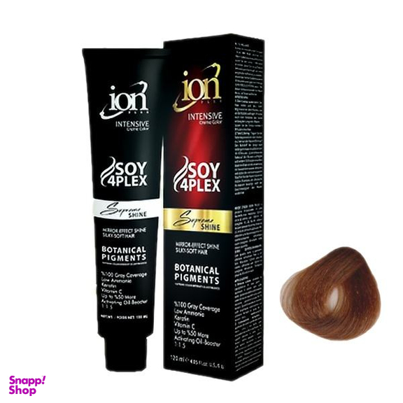 رنگ مو آیون (Ion) شماره 6.75 رنگ بلوند فندقی تیره حجم 120 میلی‌لیتر
