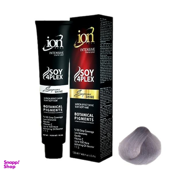 رنگ مو آیون (Ion) شماره PL9 رنگ یاسی پاستیلی حجم 120 میلی‌لیتر