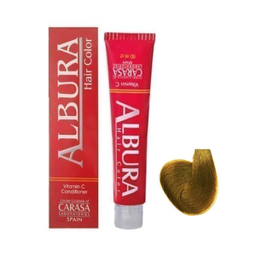 رنگ مو آلبورا (Albura) مدل Carasa شماره NF7-8.00 رنگ بلوند روشن اکسترا حجم 100 میلی‌ لیتر