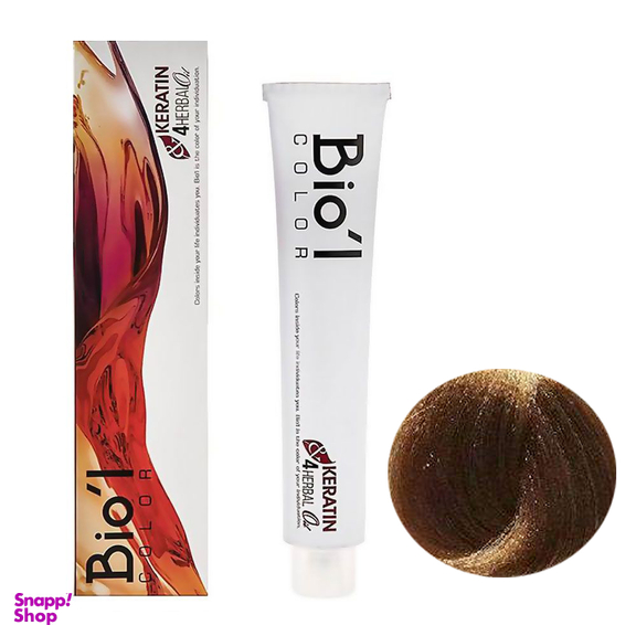 رنگ مو بیول (Biol) سری Professional شماره 8.9 رنگ بلوند گردویی روشن حجم 100 میلی لیتر