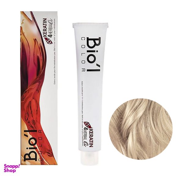 رنگ مو بیول (Biol) سری Professional شماره 10.9 رنگ بلوند گردویی پلاتینه حجم 100 میلی‌ لیتر