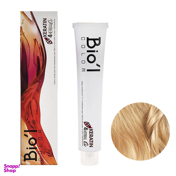 رنگ مو بیول (Biol) سری Professional شماره 9.82 حجم 100 میلی‌ لیتر رنگ بلوند کاراملی خیلی روشن