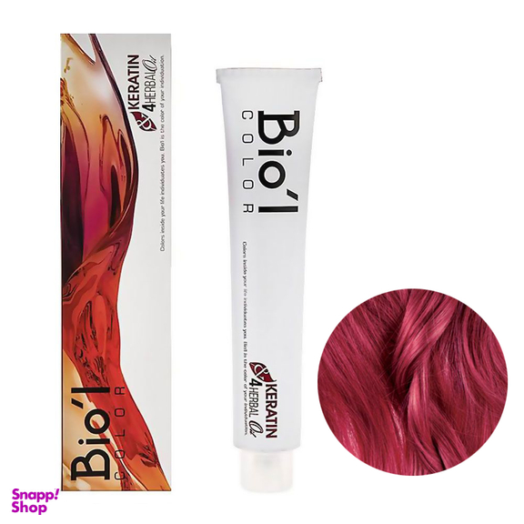 رنگ مو بیول (Biol) سری Professional شماره 6.62 رنگ قرمز بورگاندی روشن حجم 100 میلی‌ لیتر
