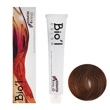 رنگ مو بیول (Biol) سری Professional شماره 6.24 رنگ بلوند فندقی تیره حجم 100 میلی‌ لیتر