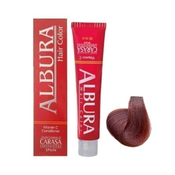 رنگ مو آلبورا (Albura) مدل Carasa شماره 5.20 رنگ شرابی بنفش متوسط حجم 100 میلی‌ لیتر