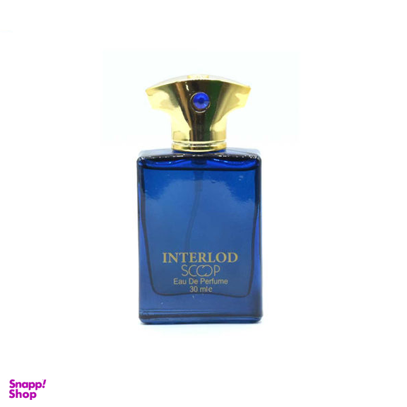 عطر جیبی مردانه اسکوپ (Scoop) مدل Interlod حجم 30 میلی‌ لیتر