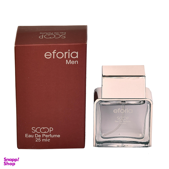 عطر جیبی مردانه اسکوپ (Scoop) مدل Eforia Men حجم 25 میلی‌ لیتر