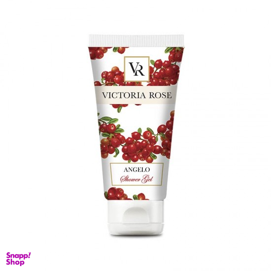 شاور ژل شستشوی بدن ویکتوریا رز (Victoria Rose) مدل Angelo مناسب پوست نرمال و آسیب دیده حجم 200 میلی لیتر