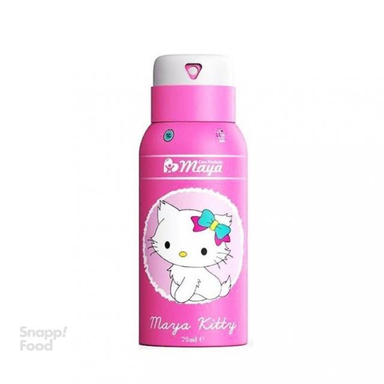 اسپری بدن کودک مایا (Maya) مدل Maya Kitty حجم 75 میلی لیتر