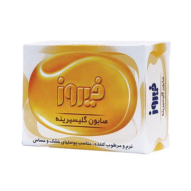 صابون فیروز (Firooz) مدل گلیسیرینه وزن 120 گرم