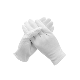 دستکش نخی مردانه رنگ سفید