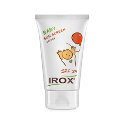 لوسیون ضدآفتاب کودکان ایروکس(Irox) مدل Baby Sun screen Lotion SPF24 حجم 135 گرم