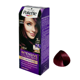 کیت رنگ مو پلت (Palette) مدل Intensive شماره 4.89 رنگ ماهگونی تیره مایل به بنفش حجم 50 میلی‌لیتر