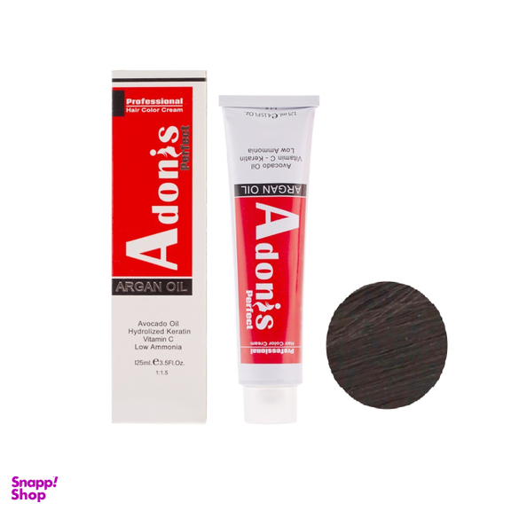 رنگ مو آدونیس پرفکت (Adonis Perfect) شماره N3-4.0 حجم 125 میلی لیتر رنگ قهوه ای متوسط