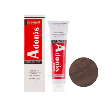 رنگ مو آدونیس پرفکت (Adonis Perfect) شماره W2-3.77 رنگ قهوه ای شکلاتی حجم 125 میلی لیتر