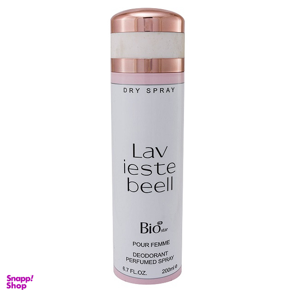 اسپری زنانه بیواستار (Bio Star) مدل Lavi Est Belle حجم 200 میلی لیتر