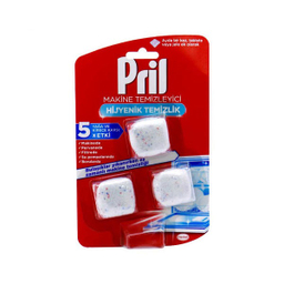 جرمگیر ماشین ظرفشویی پریل (Pril) مدل Temizleyici بسته 3 عددی
