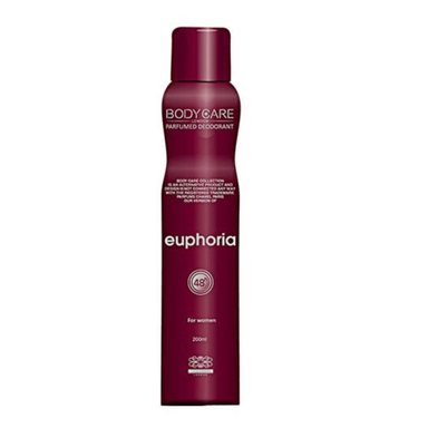 اسپری ضد تعریق زنانه بادی کر (Body Care) مدل Euphoria حجم 200 میلی‌ لیتر