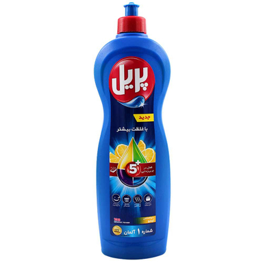 مایع ظرفشویی پریل (Pril) 5+ با رایحه لیمو مقدار 1 کیلوگرم