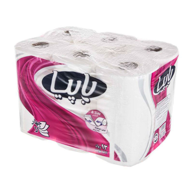 دستمال توالت پاپیا (Papia) بسته 12 عددی