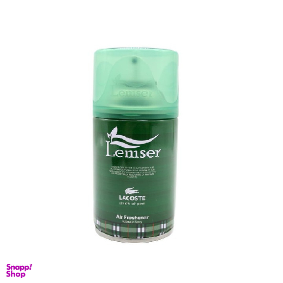 اسپری خوشبو کننده هوا لمسر مدل LACOSTE حجم 250 میلی لیتر