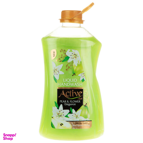 مایع دستشویی اکتیو مدل Pear & Flower مقدار 2500 گرم