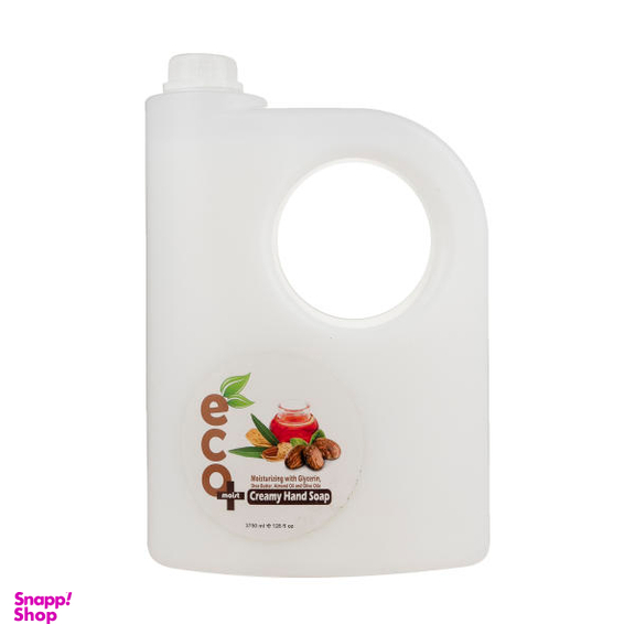 مایع دستشویی کرمی ایکو مویست (Eco Moist) مدل Almonds حجم 3750 میلی لیتر