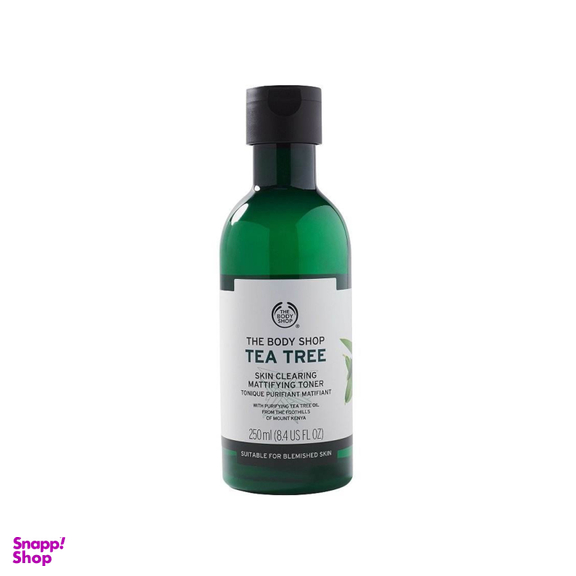 تونر صورت بادی شاپ (Body Shop) مدل Tea Tree حجم 250 میلی لیتر