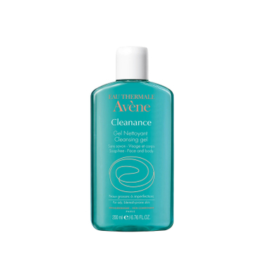ژل شستشوی صورت (Avene) مدل Cleanance Cleansing Gel مناسب پوست چرب و مختلط حجم 100 میلی لیتر