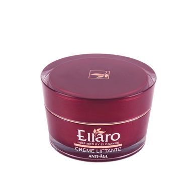 پک پد آرایشی و کرم ضد چروک و ضد پیری الارو (Ellaro) حجم 50 میلی لیتر
