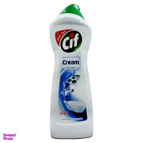 پاک کننده کرمی سطوح سیف (Cif) مدل گل های بهاری حجم 750 میلی لیتر