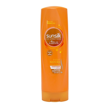 نرم کننده سان سیلک (Sun Silk) مناسب برای موهای آسیب دیده حجم 350 میلی لیتر