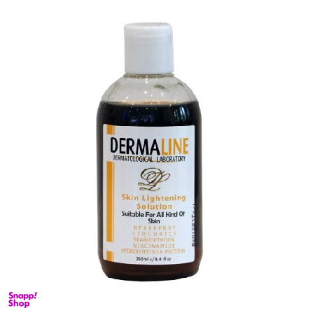 محلول روشن کننده درمالاین (Dermaline) مدل Skin Lightening حجم 250 میلی لیتر