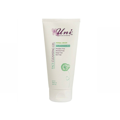 ژل پاک کننده صورت یونی لد (Uni Led) مدل Dry And Sensitive Skin حجم 200 میلی لیتر