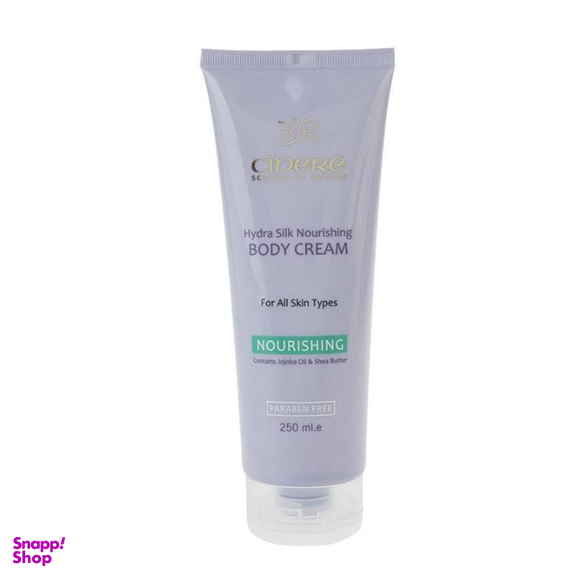 کرم مغذی بدن سینره (Cinere) سری Hydra Silk حجم 250 میلی لیتر