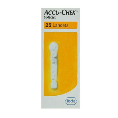 سوزن تست قند خون آکیو چک (Accu Chek) مدل Softclix بسته 25 عددی
