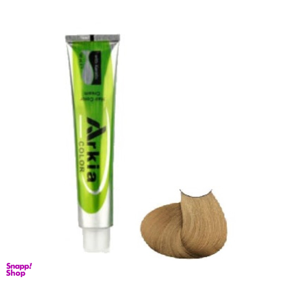 رنگ مو قوی آرکیا (Arkia) سری طبیعی شماره var 8.00 حجم 100 میلی لیتر رنگ بلوند روشن قوی