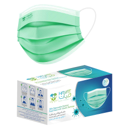 ماسک 3 لایه التراسونیک حیات (Hayat) بسته 50 عددی