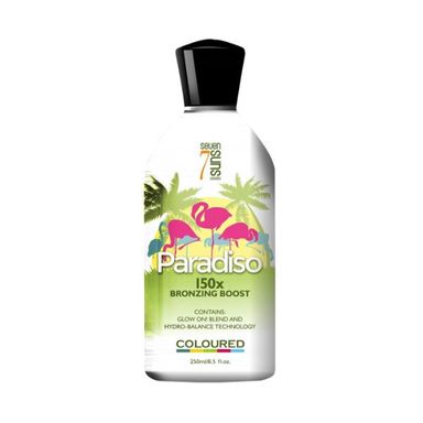 لوسیون سولاریوم سیون (Seven) سری Paradiso مدل 150X حجم 250 میلی لیتر