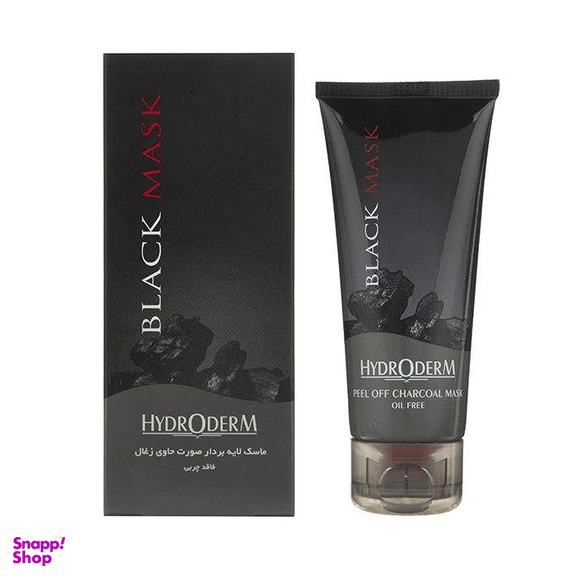 ماسک لایه بردار هیدرودرم مدل Black حجم 60 میلی لیتر