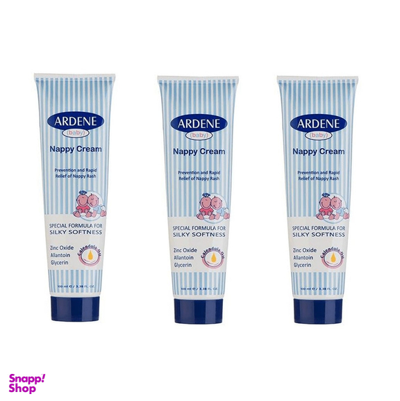 کرم محافظ پای کودک آردن (Arden) مدل لوتوس حجم 100 میلی لیتر بسته 3 عددی