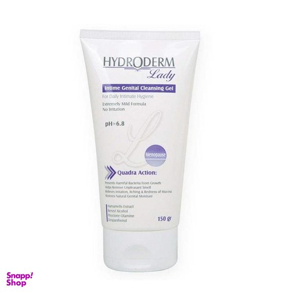 ژل بهداشتی بانوان هیدرودرم (Hydroderm) مدل Pro Lady حجم 150 میلی لیتر