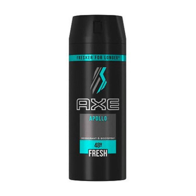 اسپری دیودورانت 48 ساعته مردانه اکس (Axe) مدل Apollo حجم 150 میلی لیتر