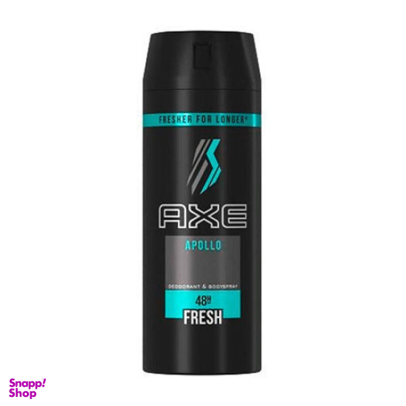اسپری دیودورانت 48 ساعته مردانه اکس (Axe) مدل Apollo حجم 150 میلی لیتر