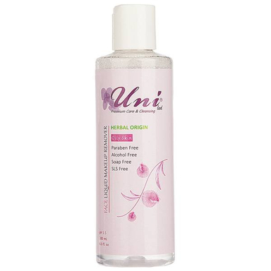 محلول پاک کننده آرایش صورت یونی لد (Uni Led) مدل Oily Skin حجم 200 میلی لیتر