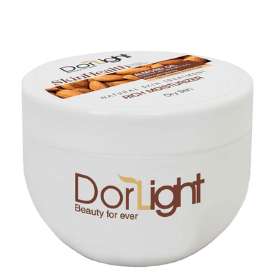 کرم مرطوب کننده دست دورلایت (Dorlight) حاوی بادام حجم 300 میلی لیتر